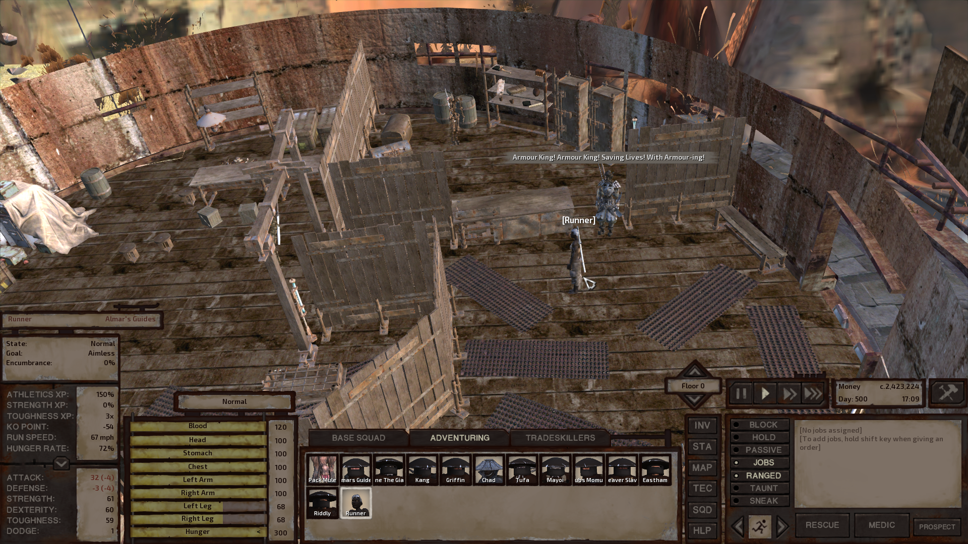 Armour King in Kenshi